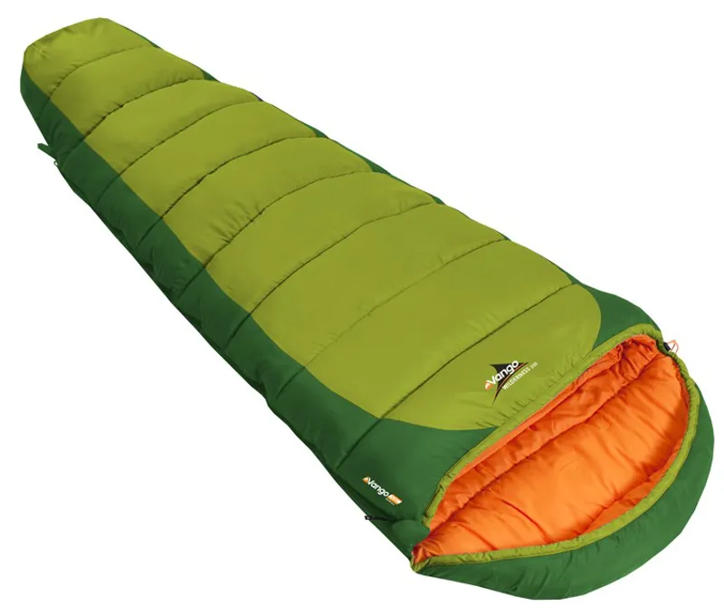 Vango Wilderness 250 Sleeping Bag in Green or Blue-1