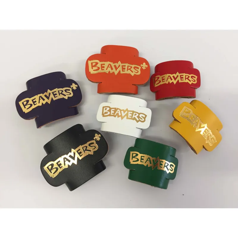 Beaver Leather Woggle