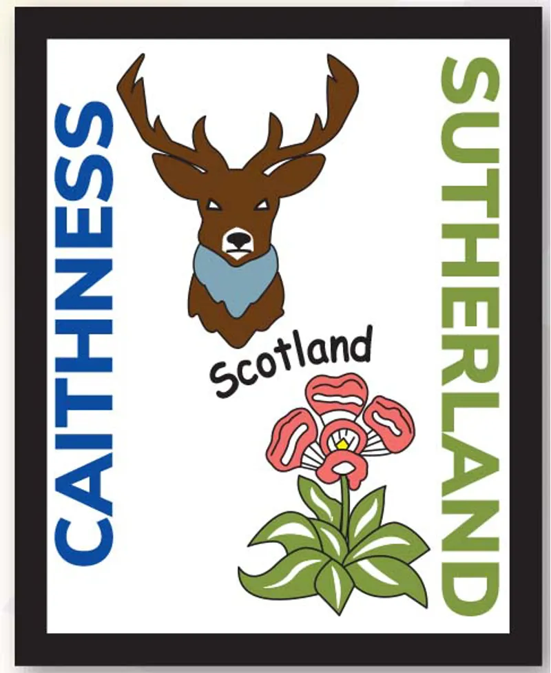 District Badge: Caithness  and  Sutherland