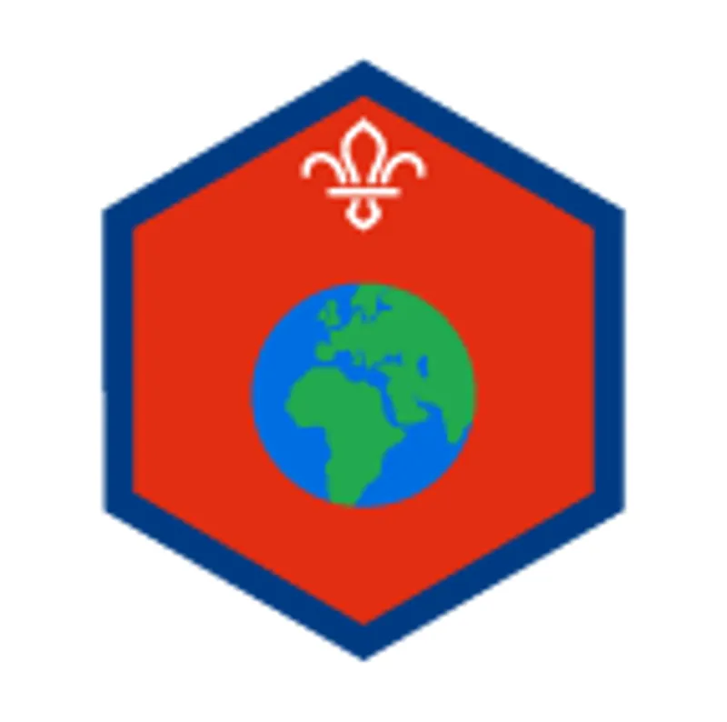 Beaver My World Challenge Award Badge