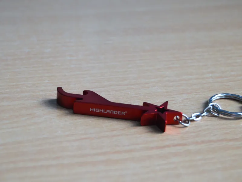 Highlander Bottle opener Keyring