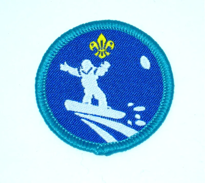 Explorer Scout Snowboarding Badge