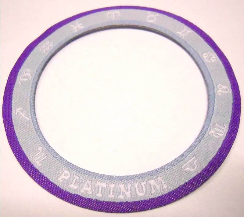 Platinum Zodiac Award badge