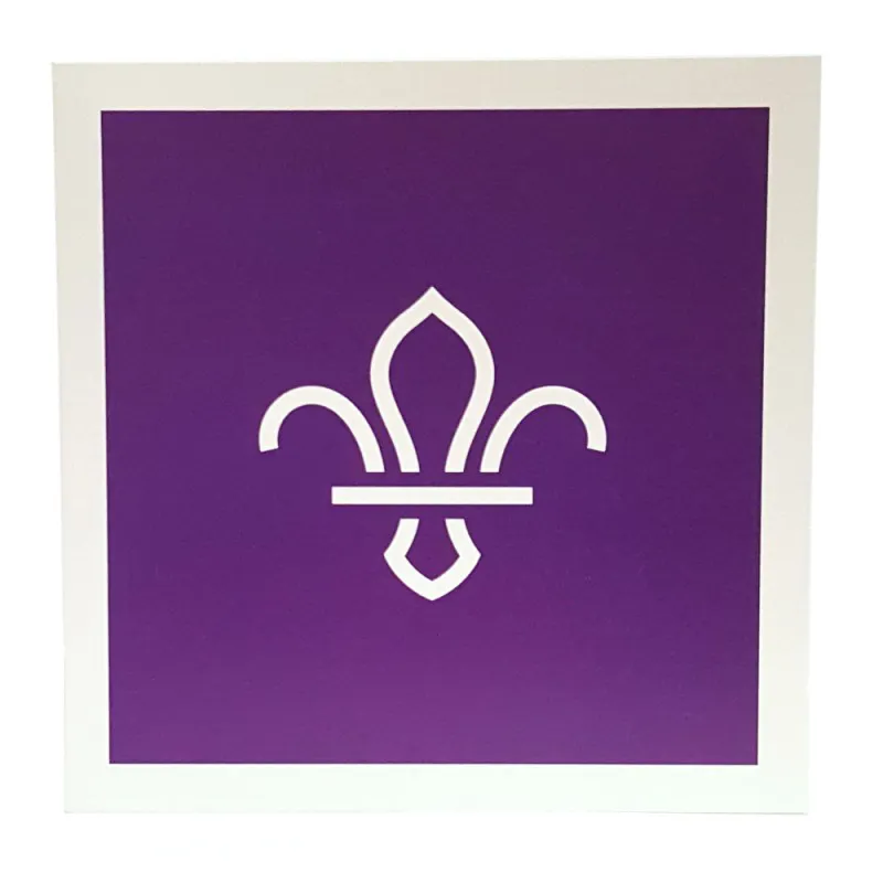 Fleur de Lis Greetings Card-1