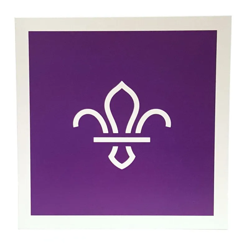 Fleur de Lis Greetings Card
