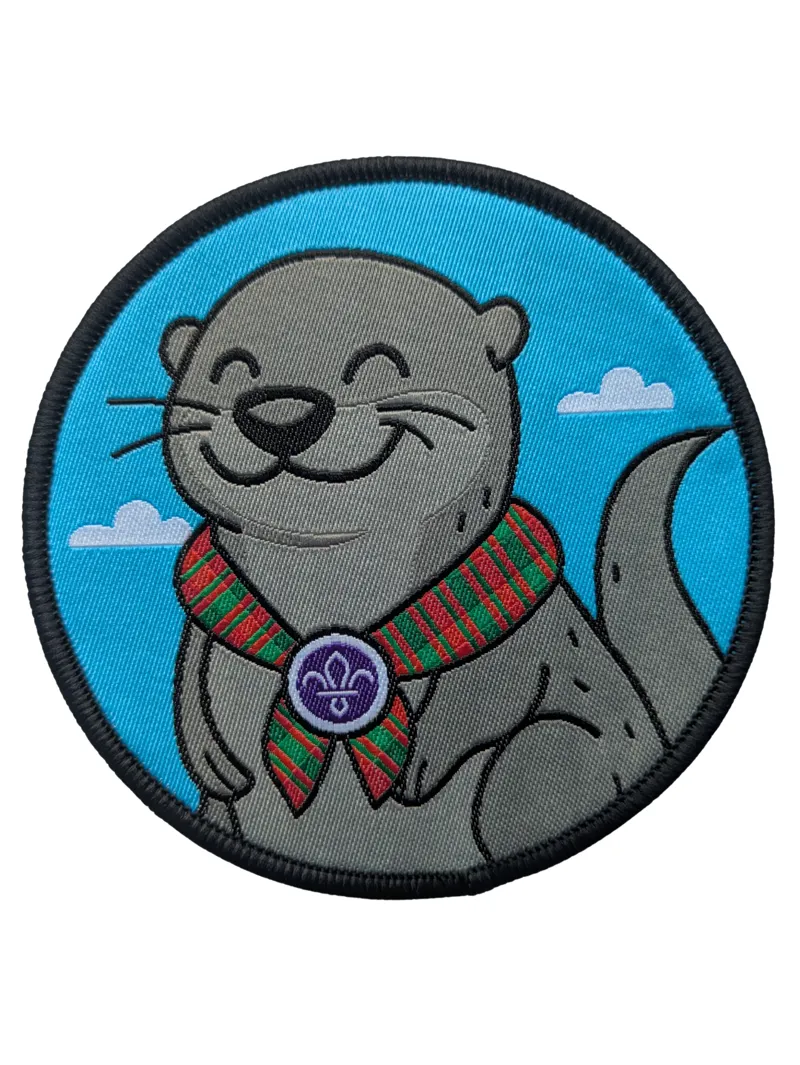 Otter Blanket Badge