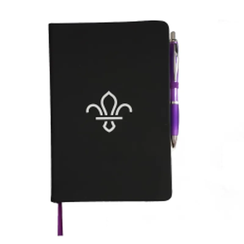 Black FDL A5 Notebook and Pen