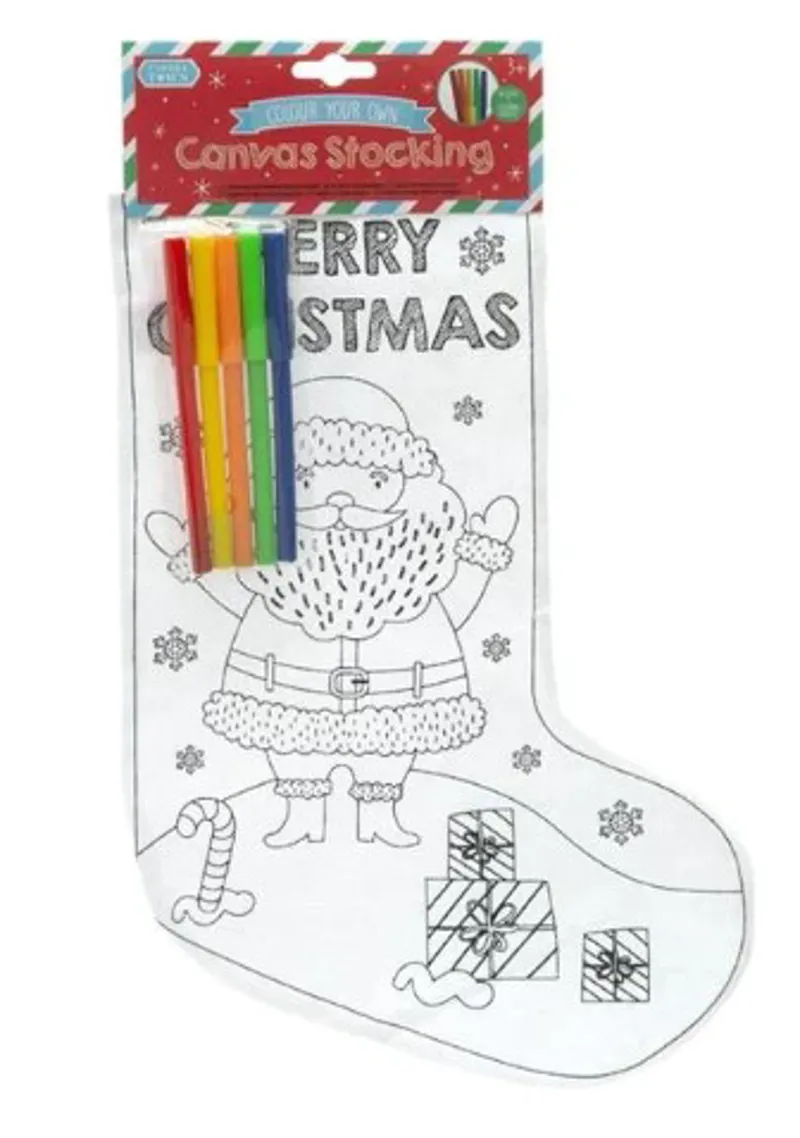 Colour your Own Stocking
