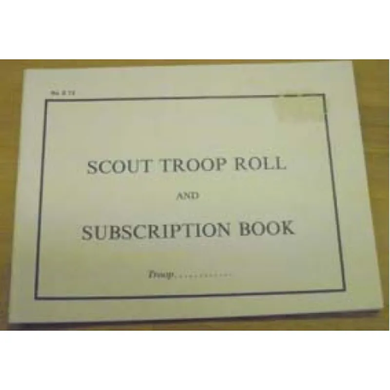 Troop Roll Book